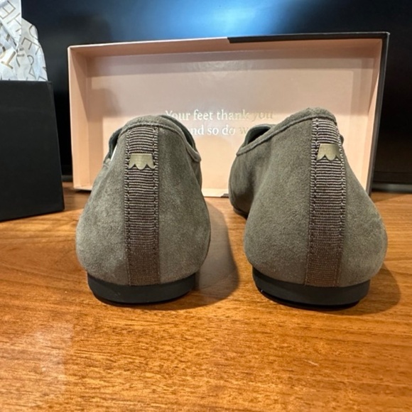 Birdies "The Vesper" Seude Flat Women's Shoes in Sage - Size 8 U.S - Picture 3 of 6